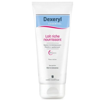 Lait riche nourrissant Dexeryl Essentiel Pierre Fabre - Peau sèche - 200ml