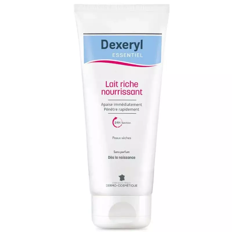 Lait riche nourrissant Dexeryl Essentiel Pierre Fabre - Peau sèche - 200ml