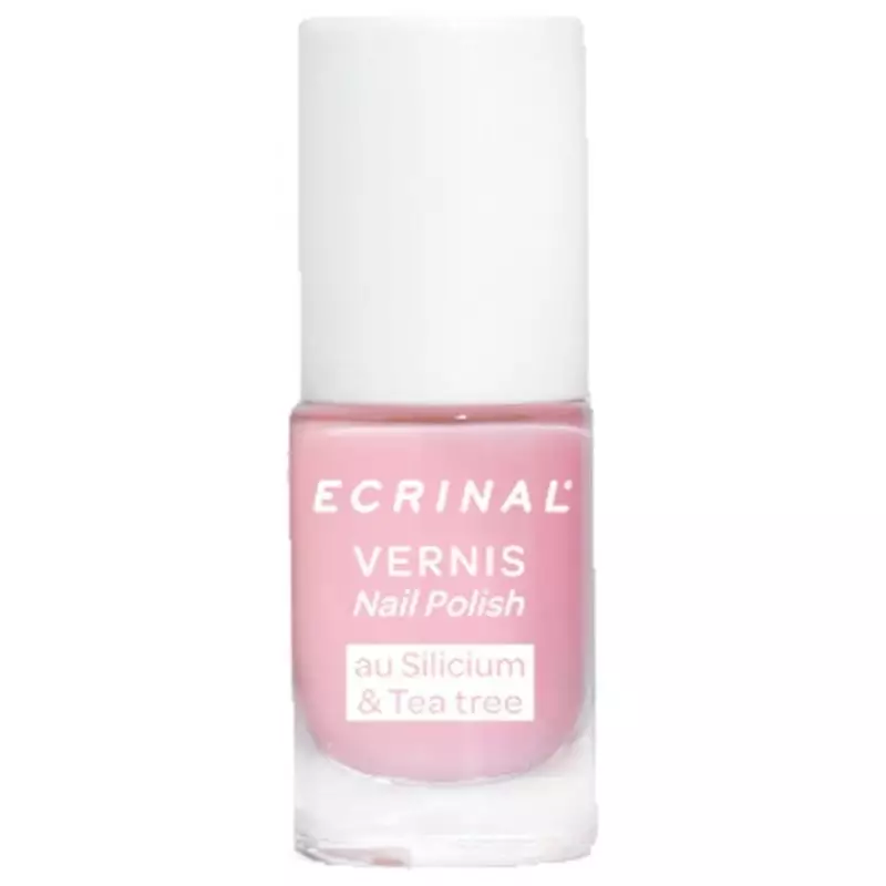 Vernis Silicium + Tea Tree Rose Perle Ecrinal - 5ml