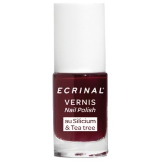 Vernis Silicium + Tea Tree Rouge Cerise Ecrinal - 5ml