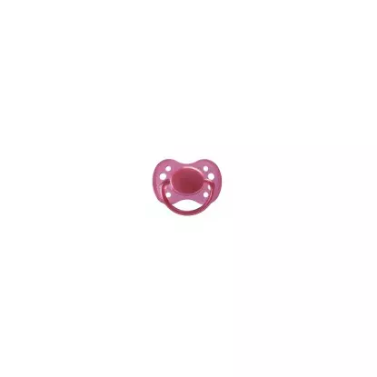 Sucette anatomique silicone +18 mois Fille Dodie - 2 sucettes