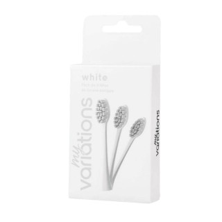 Pack 3 têtes de brosse à dents Ivory-White MyVariations
