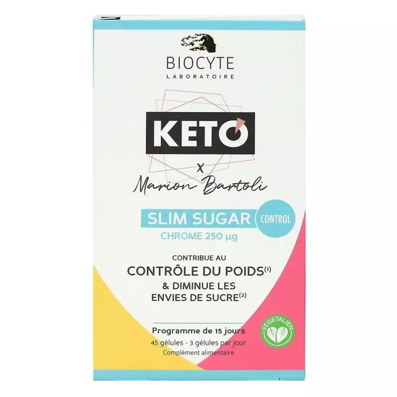 Biocyte Keto Slim Sugar Control - 45 gélules