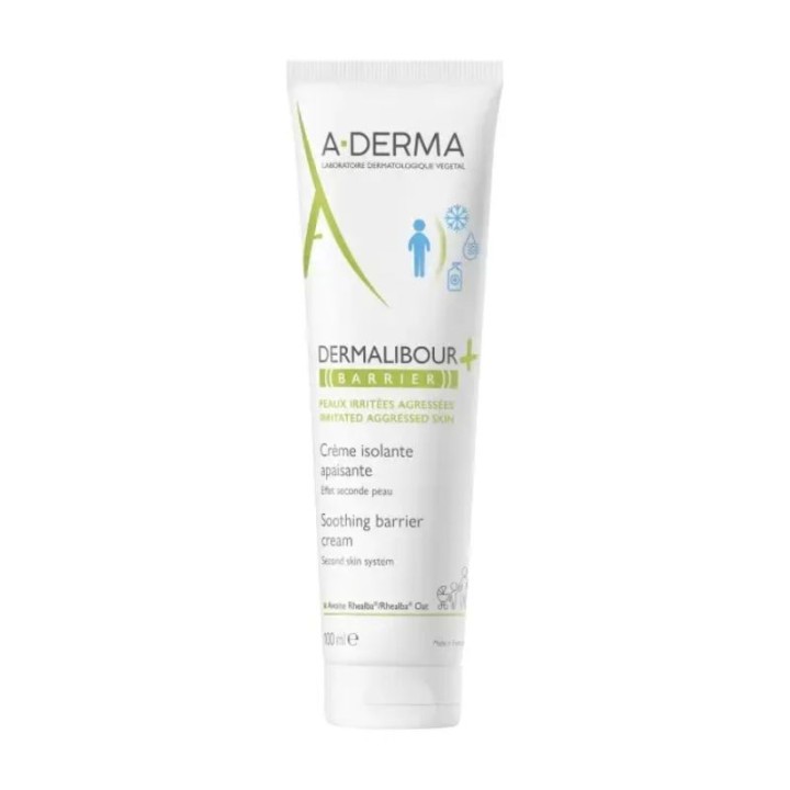 Crème isolante apaisante Dermalibour+ Barrier A-Derma - Peaux irritées - 100ml