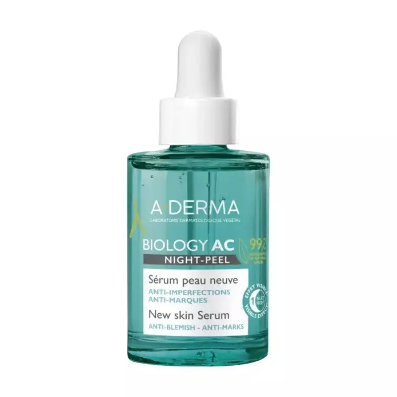 Sérum anti-imperfections Night Peel Biology AC A-Derma - 30ml