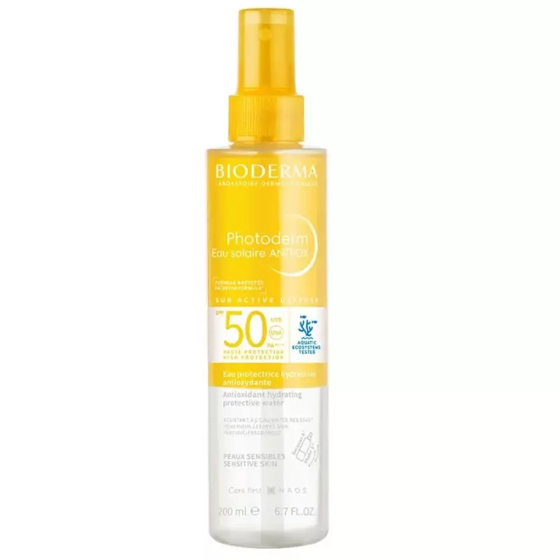 Eau solaire bronzante SPF50+ Photoderm Bioderma - Visage & corps - 200ml