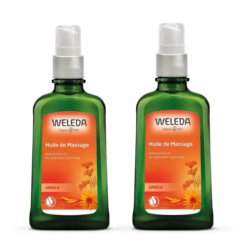 Huile de massage à l'arnica Bio Weleda - Effort physique - 2 x 200ml