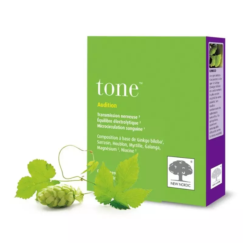 Tone New Nordic - Confort auditif optimal - 120 comprimés