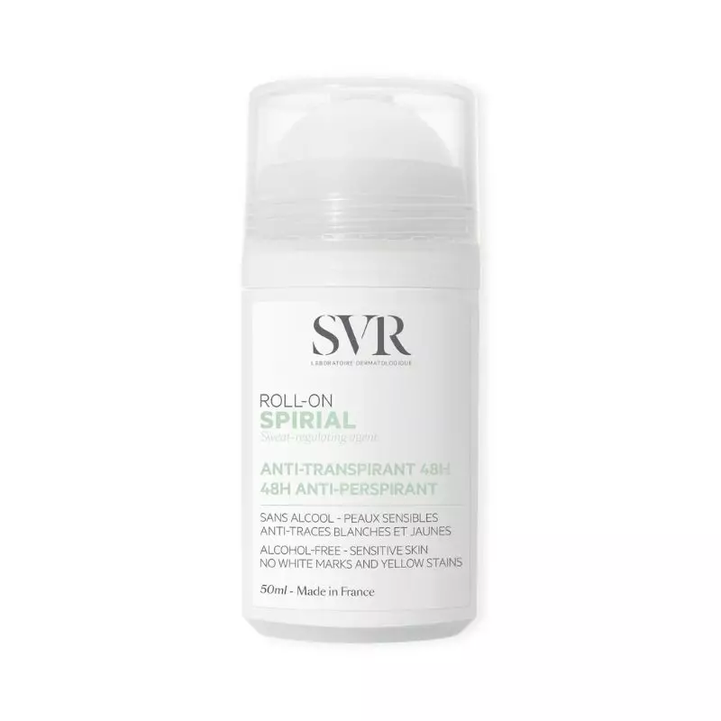 Roll-on déodorant anti-transpirant intense 48H Spirial SVR - 50ml