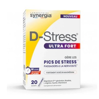 D-Stress Ultra Fort Synergia - Stress passager - 20 sachets