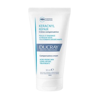 Crème compensatrice Keracnyl Repair Ducray  - Peaux à tendance acnéique - 50ml