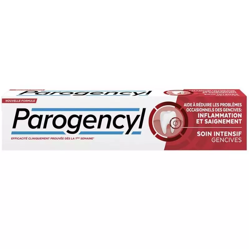 Dentifrice soin intensif gencives Parogencyl - Sensibilité gencives - 75ml