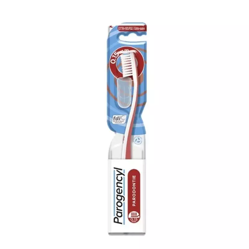 Brosse à dents extra-souple 0,15mm parondontie Parogencyl