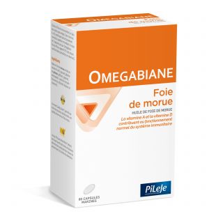 Pileje Omegabiane foie de morue - 80 gélules