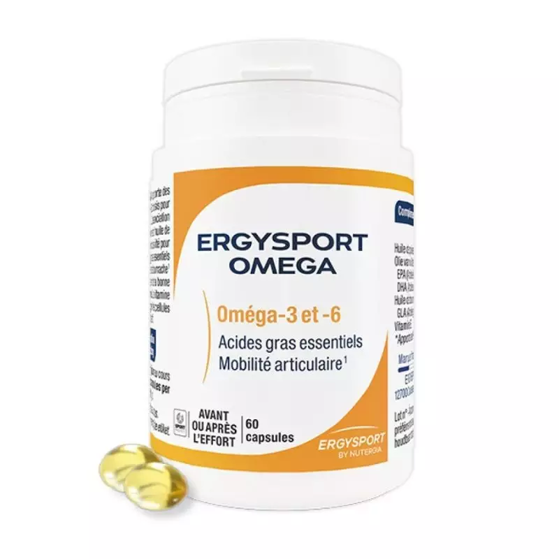Ergysport Omega Nutergia - Mobilité articulaire - 60 capsules