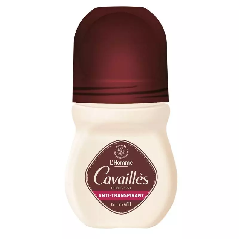 Déodorant roll-on anti-transpirant contrôle 48H L'Homme Rogé Cavaillès - 50ml