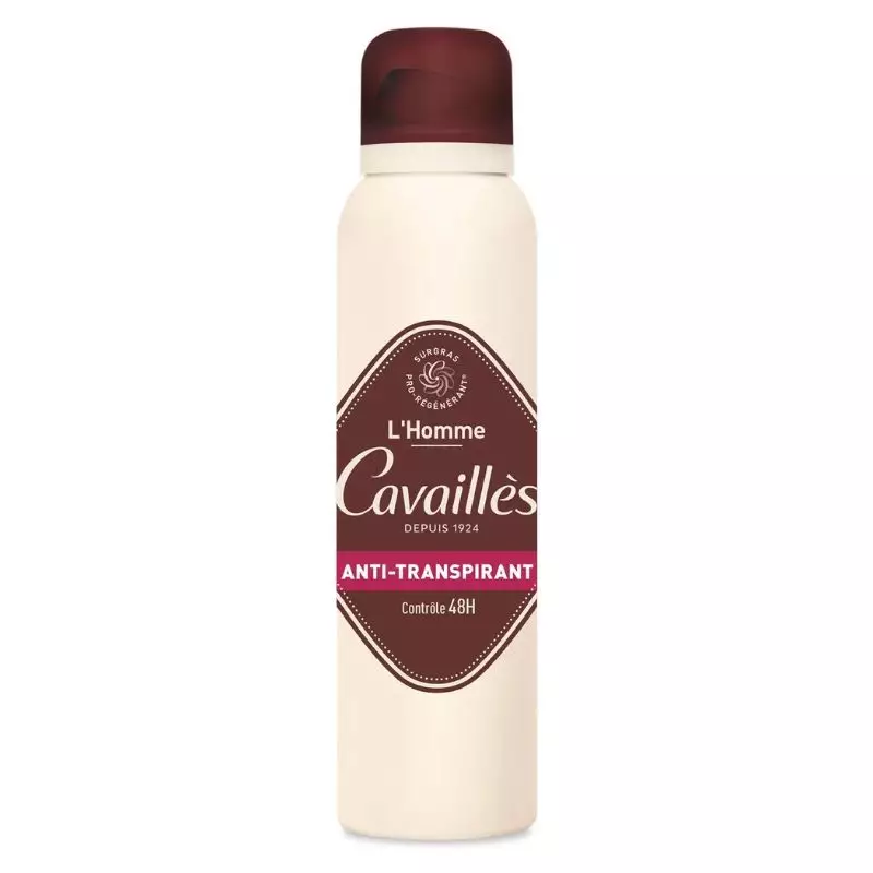 Déodorant spray anti-transpirant contrôle 48H L'Homme Rogé Cavaillès - 150ml