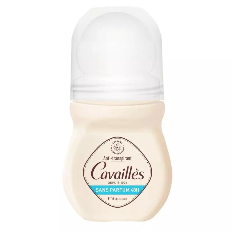 Déodorant roll-on anti-transpirant sans parfum 48H Rogé Cavaillès - 50ml