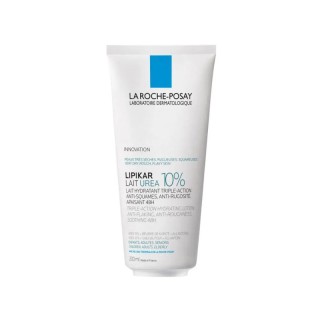 Lait hydratant Urea 10% Lipikar La Roche-Posay - Peaux très sèches - 200ml