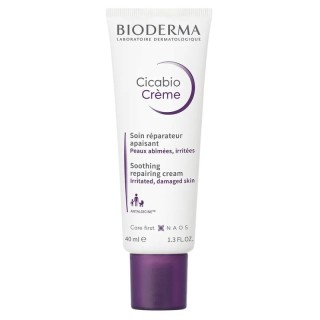 Soin ultra-réparateur apaisant Cicabio Crème+ Bioderma - 40ml