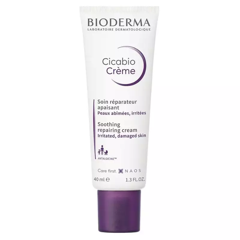 Soin ultra-réparateur apaisant Cicabio Crème+ Bioderma - 40ml