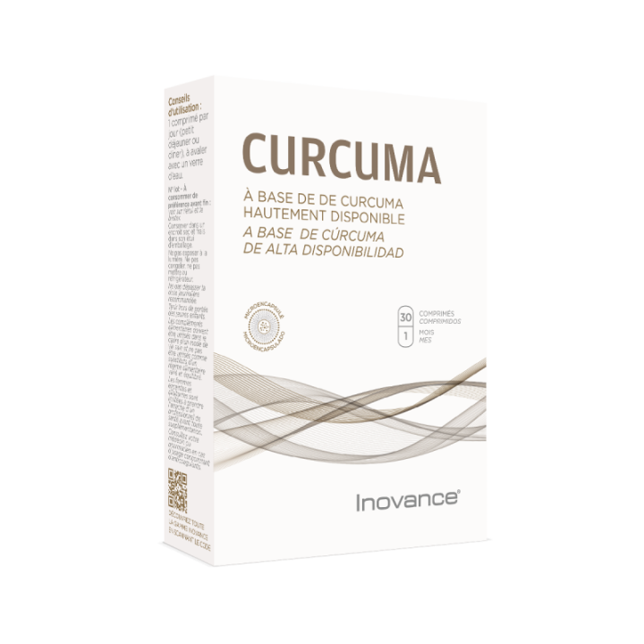 Curcuma+ Inovance - Douleurs articulaires - 30 comprimés