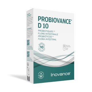 Probiovance D 10 Inovance - Flore intestinale - 30 gélules