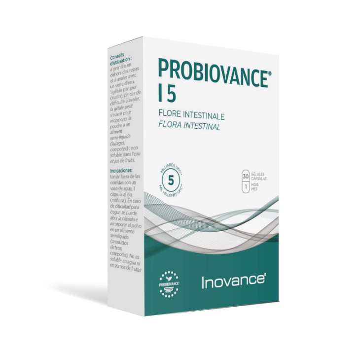 Probiovance I5 Inovance - Flore intestinale - 30 gélules
