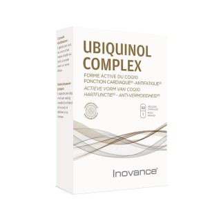 Ubiquinol Complex Inovance - Fonction cardiaque & antifatigue - 30 gélules