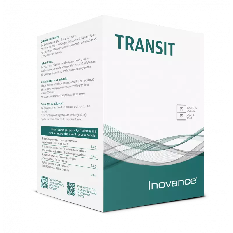 Transit Inovance - Confort intestinal - 15 sachets