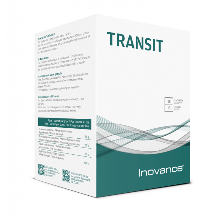 Transit Inovance - Confort intestinal - 15 sachets