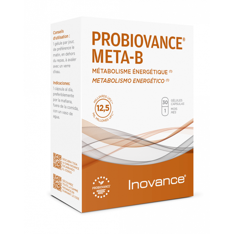 Probiovance Meta-B Inovance - Métabolisme énergétique - 30 gélules