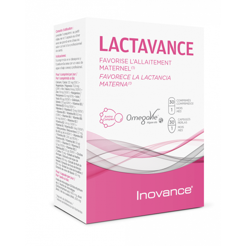 Lactavance Inovance - Lactation - 30 comprimés + 30 gélules