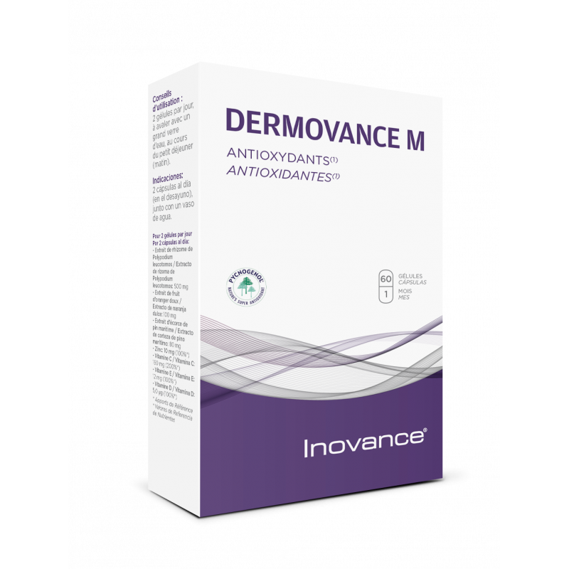Dermovance M Inovance - Stress oxydatif - 60 gélules