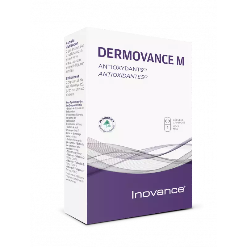 Dermovance M Inovance - Stress oxydatif - 60 gélules