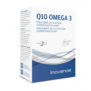 Q10-Oméga 3 Inovance - Système cardio-vasculaire - 60 capsules