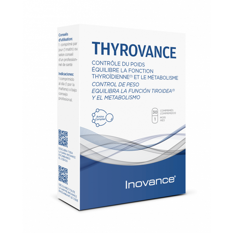 Thyrovance Inovance - Équilibre la fonction thyroïdienne - 30 capsules