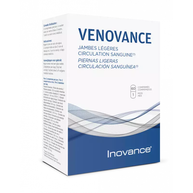 Venovance Inovance - Jambes légères - 60 comprimés