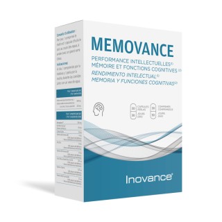 Memovance Inovance - Fonctions cognitives - 30 comprimés + 30 capsules
