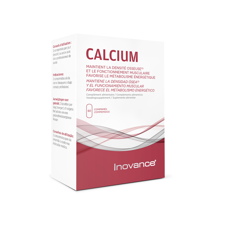 Calcium Inovance - Bon fonctionnement musculaire - 60 comprimés