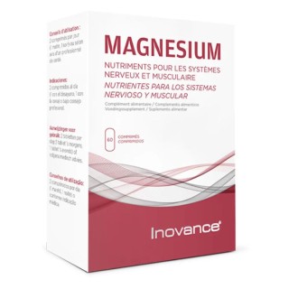 Magnésium Inovance - Réduction de la fatigue - 60 comprimés