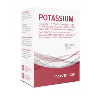 Potassium Inovance - Réduction de la fatigue - 60 comprimés