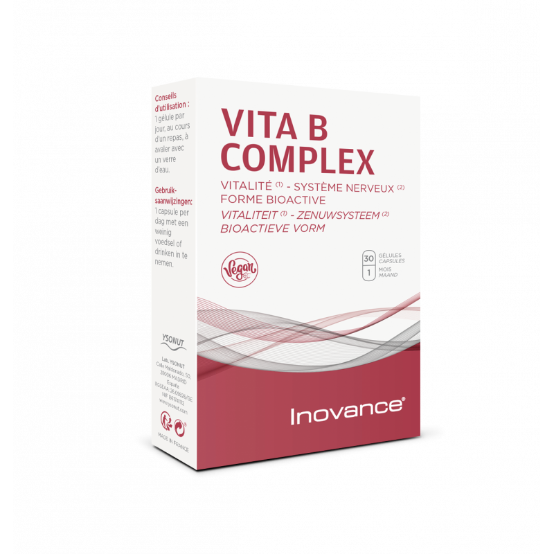 Vita B Complex Inovance - Vitalité & système nerveux - 30 gélules