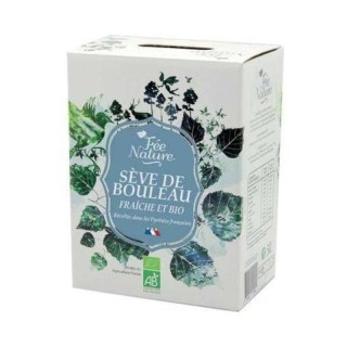 Sève de bouleau Bio Fée nature - 100% bio et française - 5 litres
