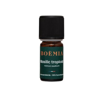 Huile essentielle de Basilic tropical Bio Boemia - 10ml
