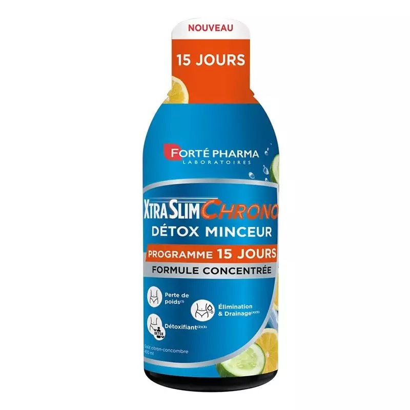 XtraSlim détox minceur Forté Pharma - Draineur - 450ml