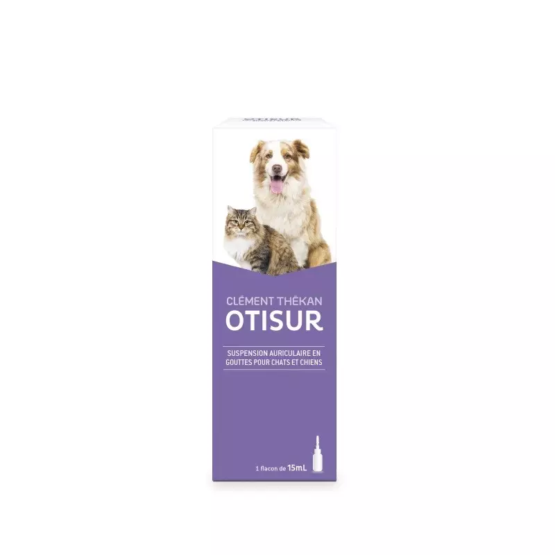 Suspension auriculaire chat et chien Otisur Clément Thékan - 15ml