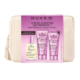 Trousse Le Rituel d'Exception Hair Prodigieux Nuxe - 3 soins