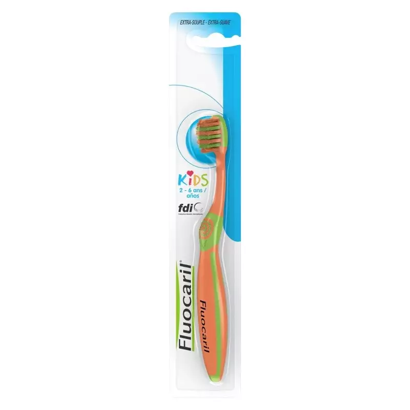 Brosse à dents extra-souple 2-6 ans Fluocaril kids
