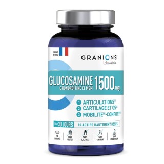 Glucosamine Chondroïtine et MSM 1500 mg Granions - 90 comprimés